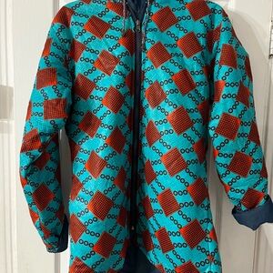 Go Rogue By Columbia Size 1 Large Women’s Geometric Double Sided Zipper